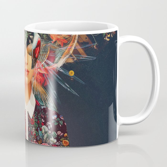 Your head was Full of Colours that had no names Coffee Mug