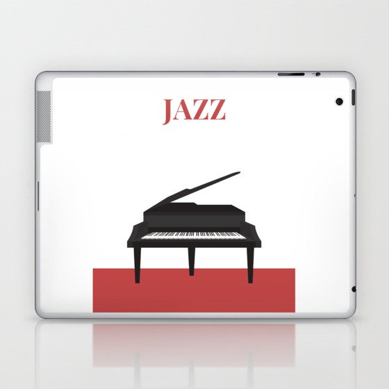 Piano Jazz Laptop & iPad Skin