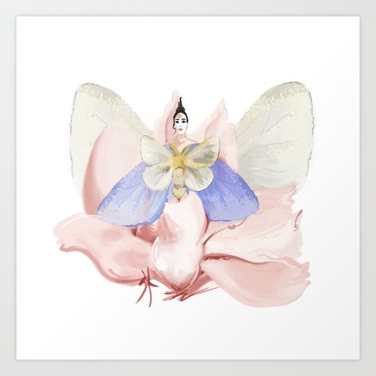 Moth Art Print
