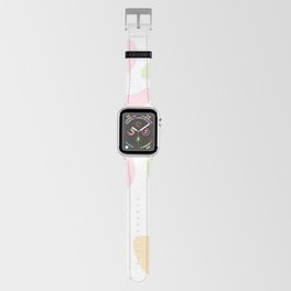 3 Abstract Shapes Pastel Background 220729 Valourine Design Apple Watch Band