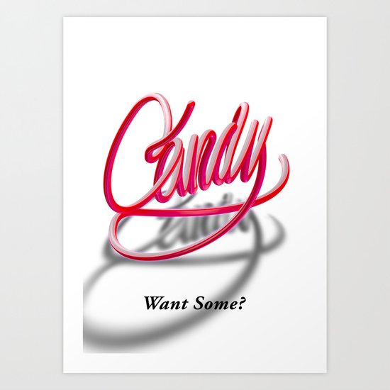 candy Art Print