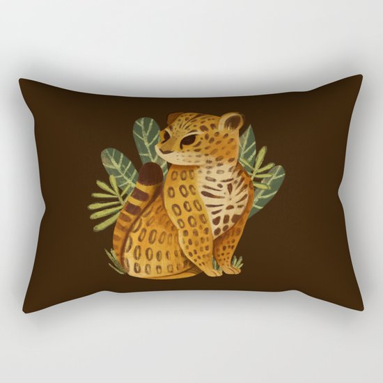 Jaguar Rectangular Pillow