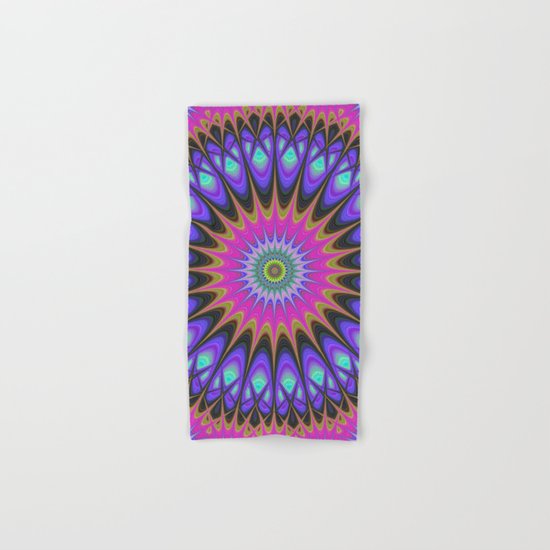 Star mandala Hand & Bath Towel