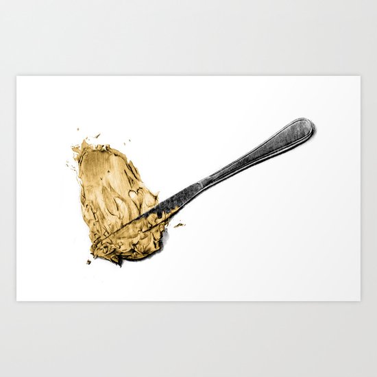 Peanut Butter Art Print