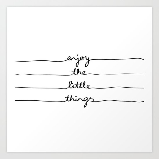 Little Things Art Print