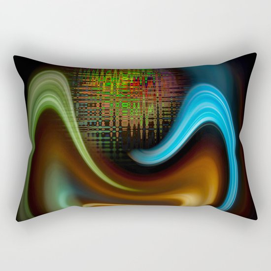 Abstract Perfektion 90 Rectangular Pillow