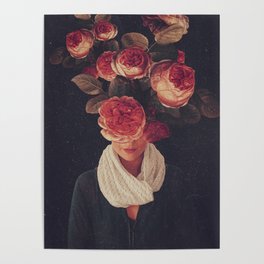 The smile of Roses Poster