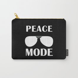 Peace mode sunglasses Carry-All Pouch