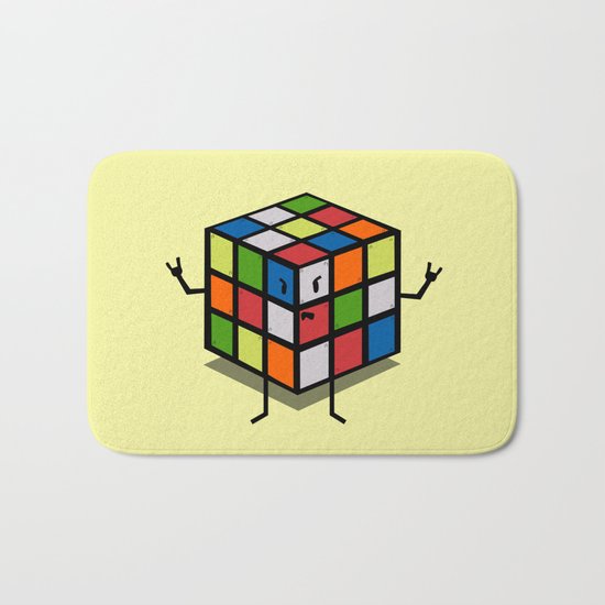 Rebel Rubik Bath Mat