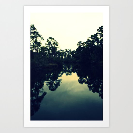 Reflection Swamp Art Print