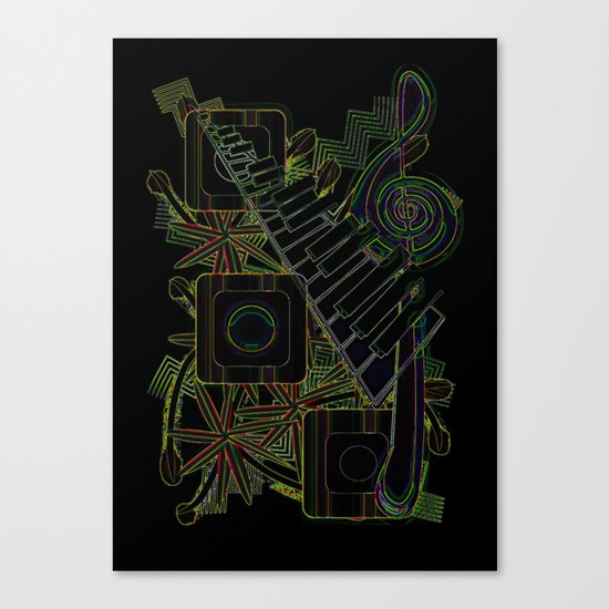 Jazz Club Canvas Print
