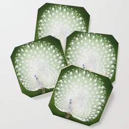 Peacock by Ohara Koson Coaster
