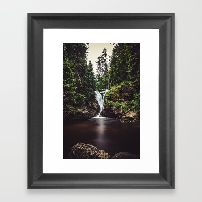 Pure Water - Landscape and Nature Photography Framed Art Print