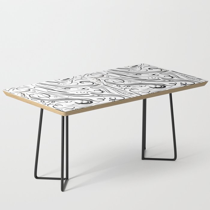 Doodles pattern Coffee Table