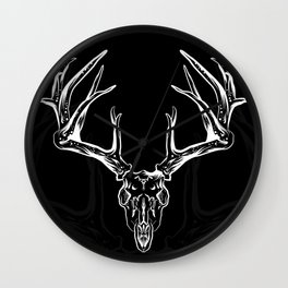 Deer Skull Wall Clock