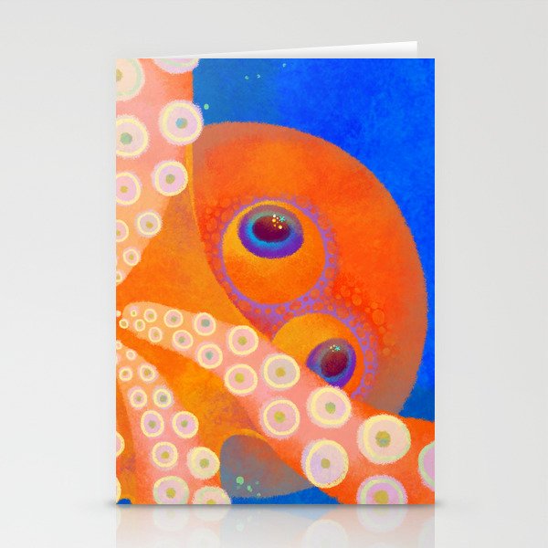Hypnosis Octopus Stationery Cards