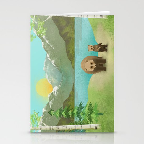 one cub Stationery Cards
