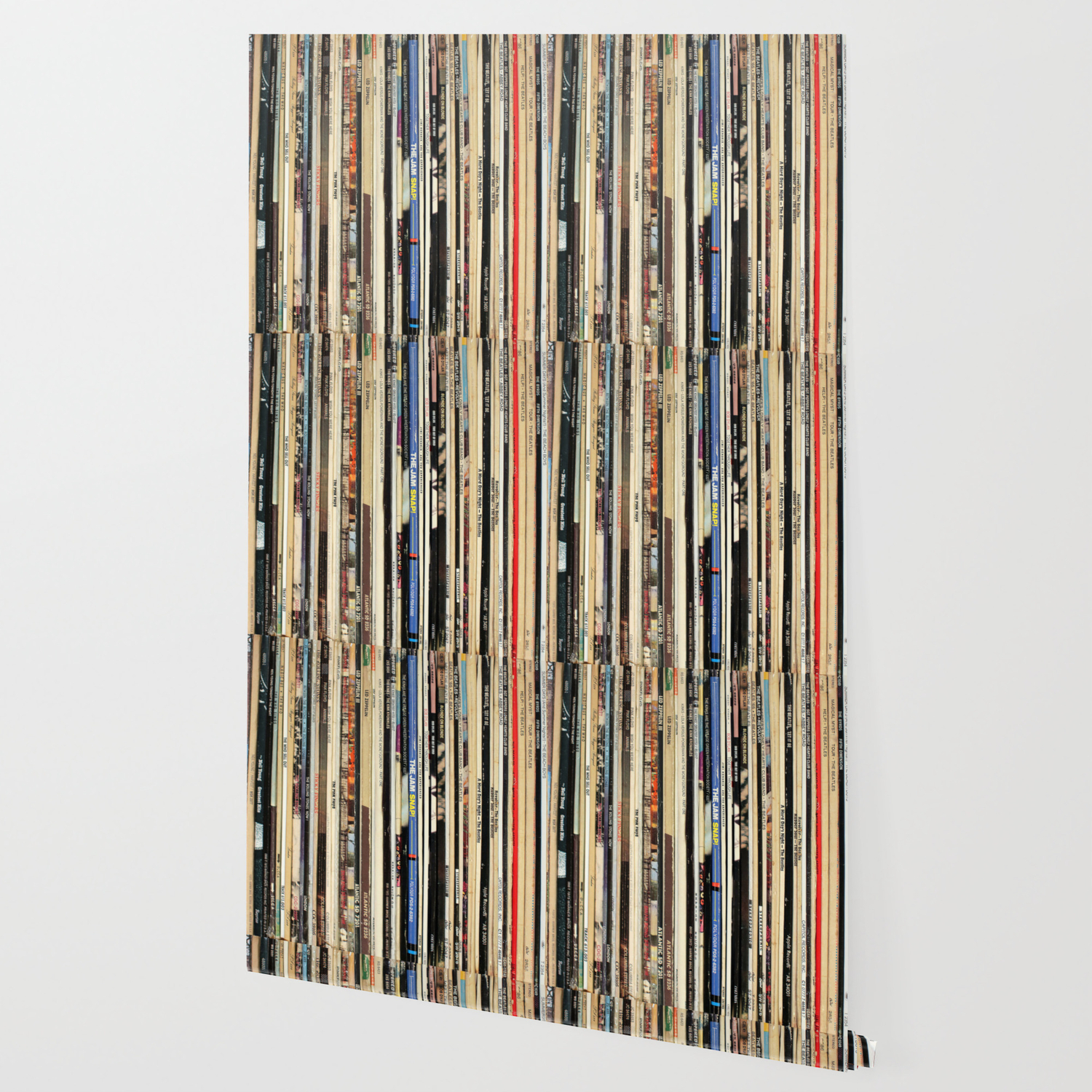 Classic Rock Vinyl Records Wallpaper By Nmtdot Society6