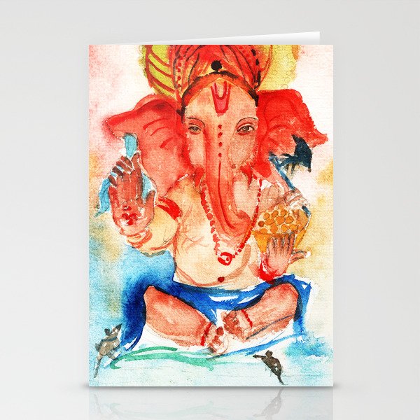 Lord Ganesha Stationery Cards