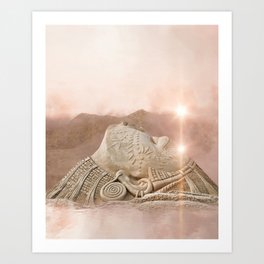 Raising Art Print