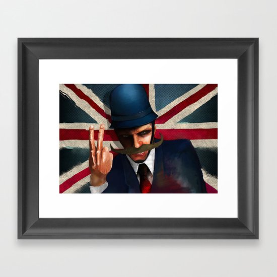 The bollocks Framed Art Print