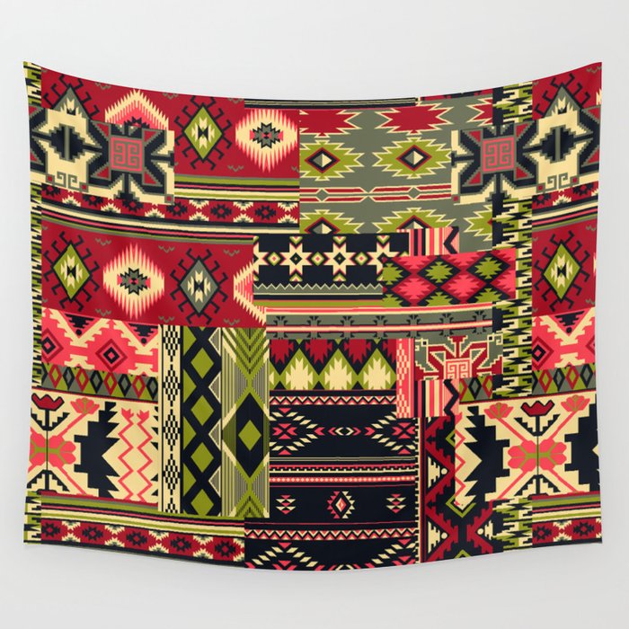 Navajo best sale wall tapestry