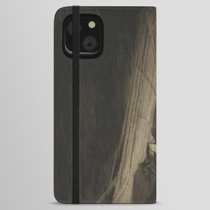 The Spider (1910) Marcel Roux iPhone Wallet Case