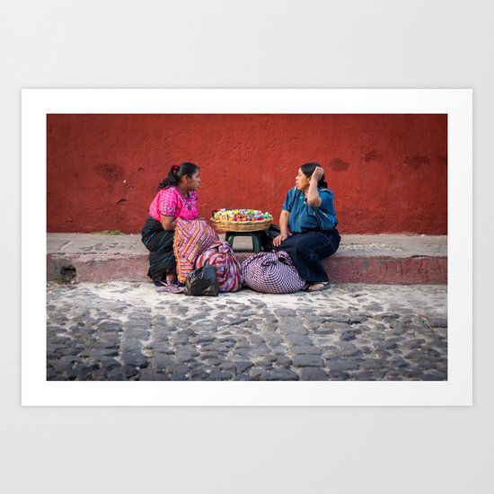 Mercado Art Print