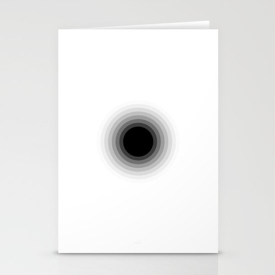 Black Hole by Friztin Stationery Cards