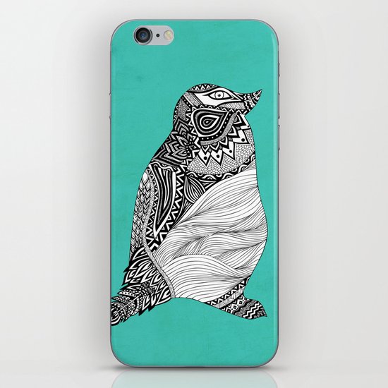 Tribal Penguin iPhone & iPod Skin
