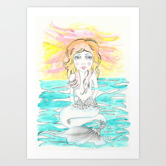 Mermaid Art Print