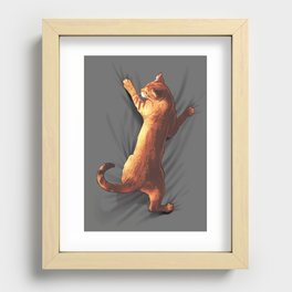 CAT Recessed Framed Print