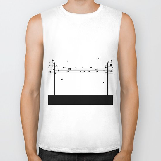 Digital Cords Biker Tank