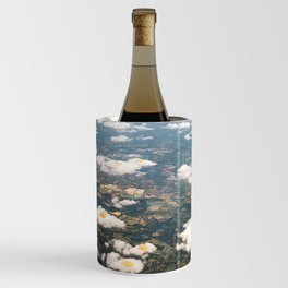 Eggy Clouds - Sunny side up clouds Wine Chiller
