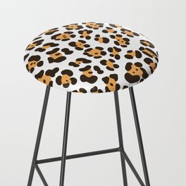 Abstract jaguar spots Bar Stool