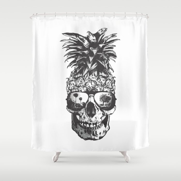 Pineapple Skull Head Art Print by Original DNA Plus | Society6