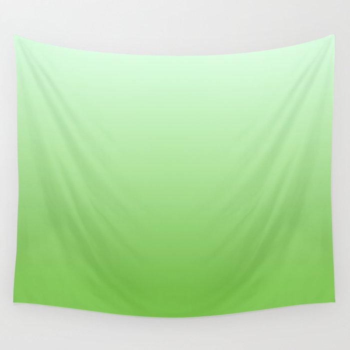 GREEN GRADIENT Wall Tapestry