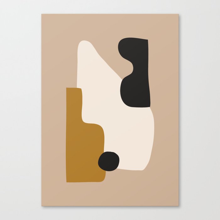 abstract minimal 16 Canvas Print