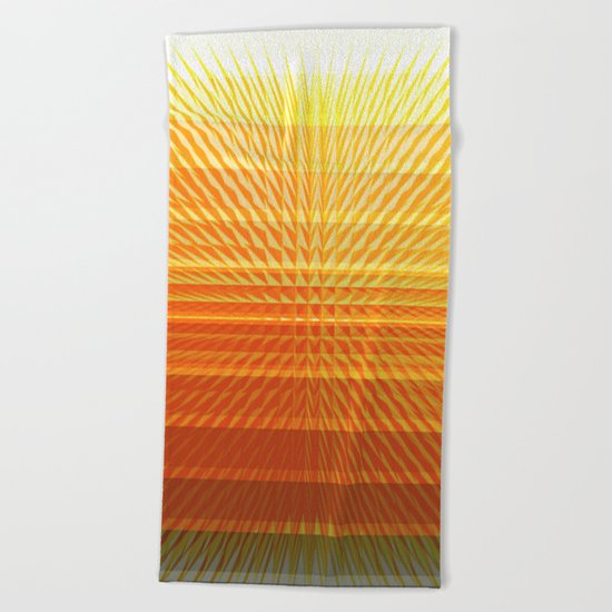 GOLD MINE Beach Towel