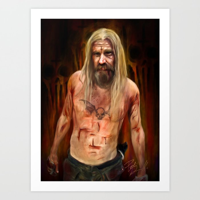 I Am The Devil And I M Here To Do The Devil S Work Art Print By Corpse Inc Society6