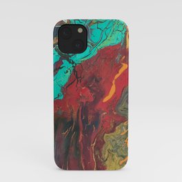 The Marble Phoenix iPhone Case