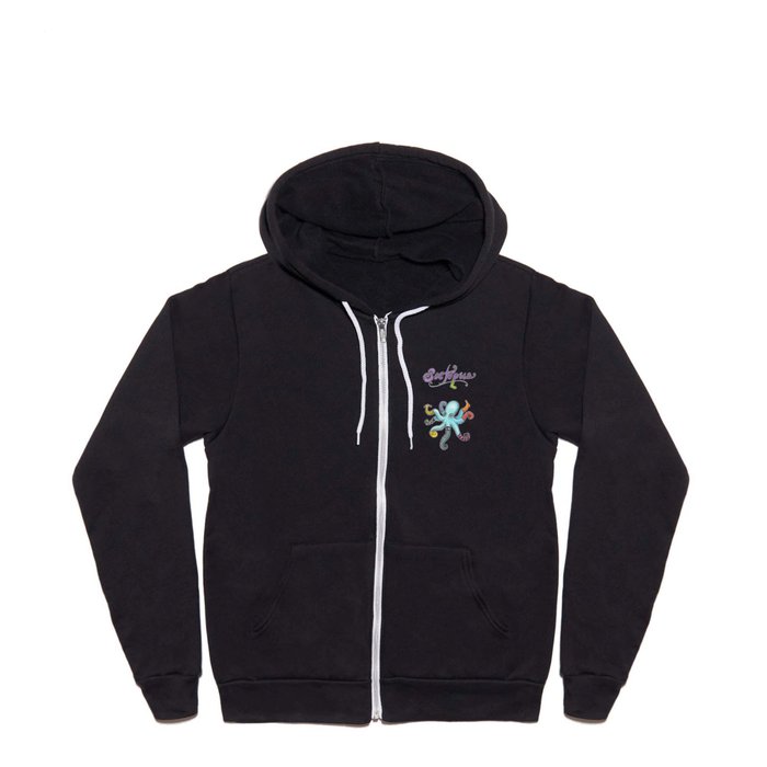 Soctopus Full Zip Hoodie