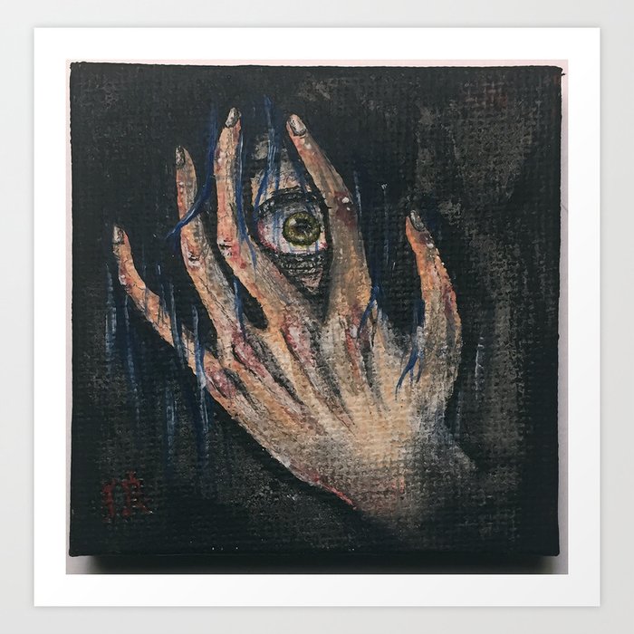 Despair Art Print by Ookami Mori | Society6