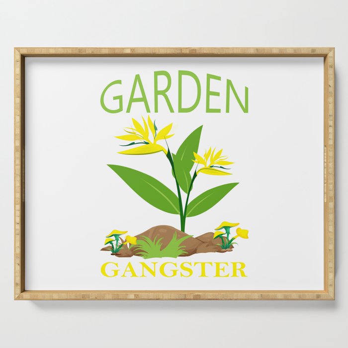 Garden Gangsters Serving Tray
