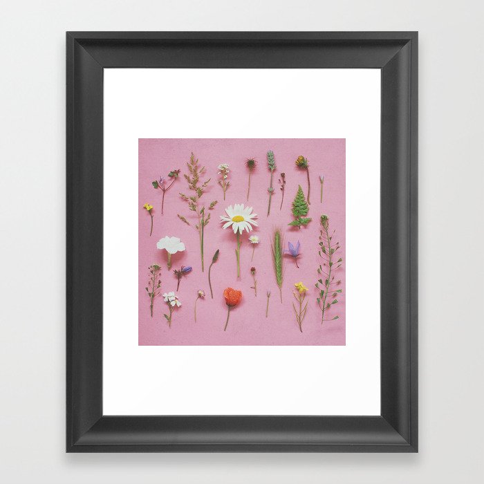 Wild Flowers Framed Art Print