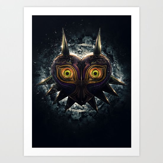 Epic Pure Evil of Majora's Mask Art Print