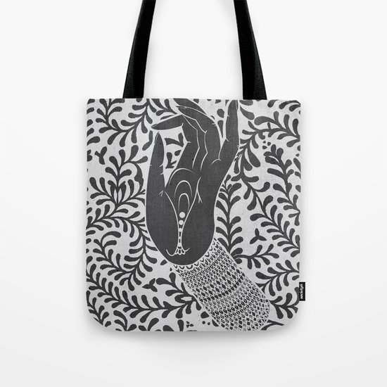 God's hand Tote Bag