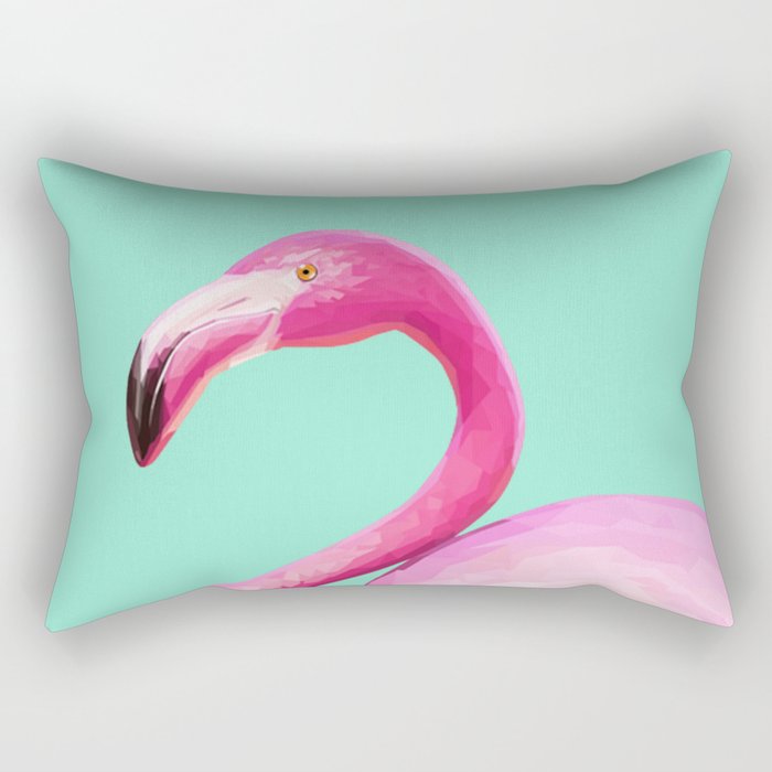 Flamingo Baby Rectangular Pillow