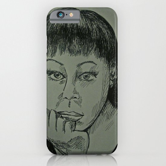 Adele Sketch iPhone & iPod Case