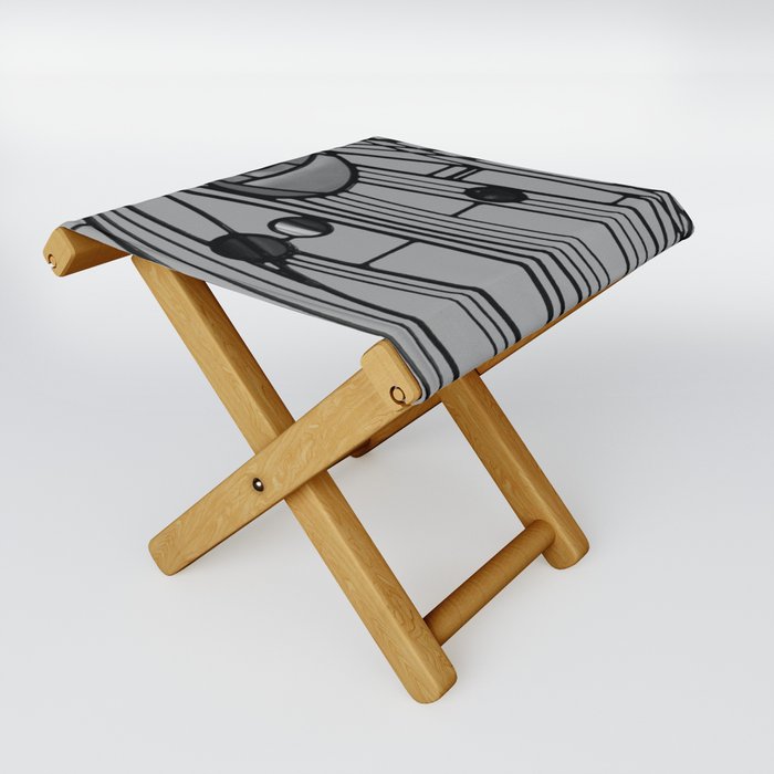 Charles Rennie Mackintosh window Folding Stool